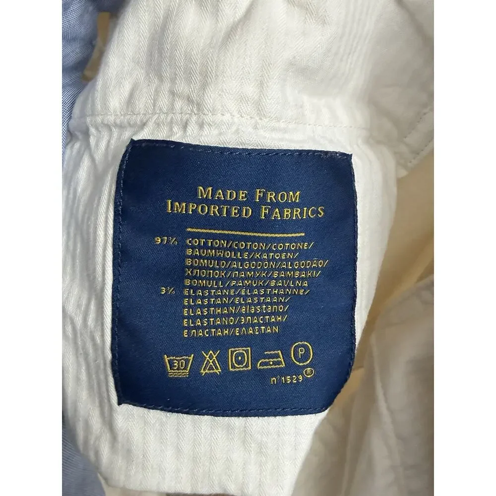 Polo Ralph Lauren Stretch Slim Fit Pants Mens 32x30 Chino Casual Khaki